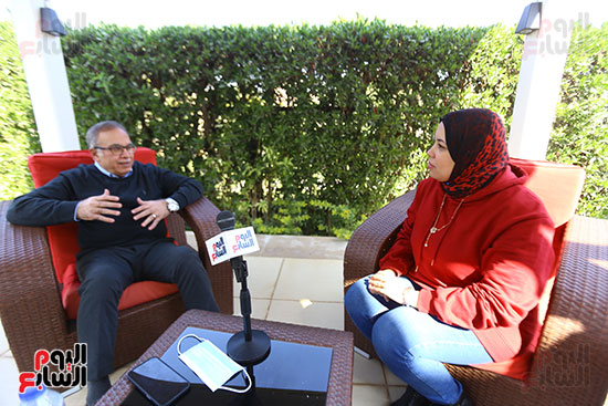  الدكتور أسامة حمدي أستاذ الباطنة والسكر بجامعة هارفارد الأمريكية في حوار خاص لـاليوم السابع  (3)