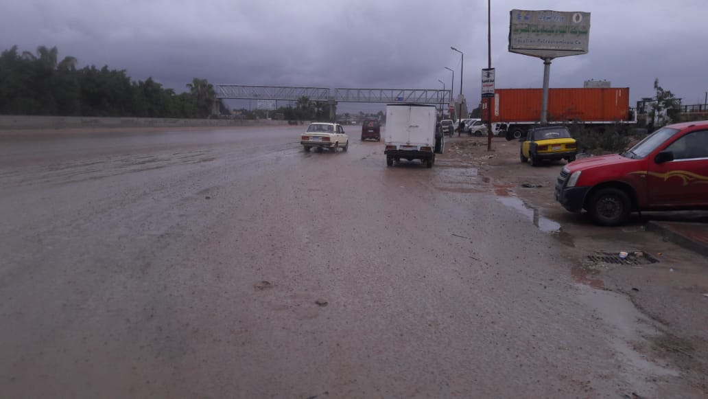 شوارع الاسكندريه بعد سقوط الامطار