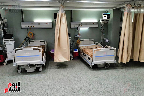 استقبال أول مريض بمستشفى كفر شكر (2)