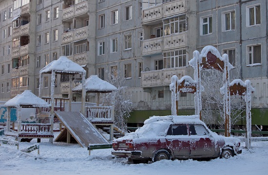البرودة في روسيا