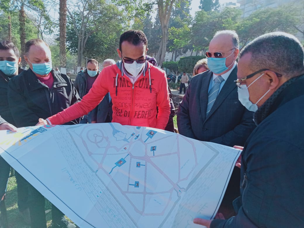 محافظ القاهرة يتفقد حديقة الطفل بمدينة نصر