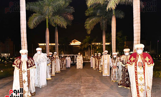 مراسم  قداس الميلاد بحضور البابا تواضروس