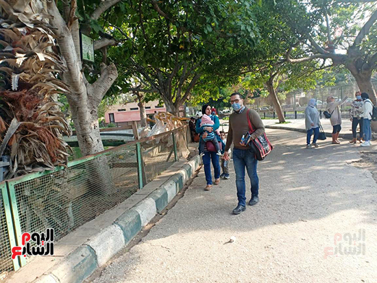 إقبال-من-المواطنين-على-حديقة-حيوان-الإسكندرية--(12)