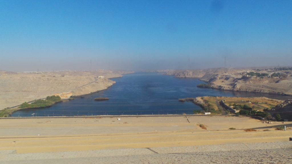 مجرى النيل بعد السد