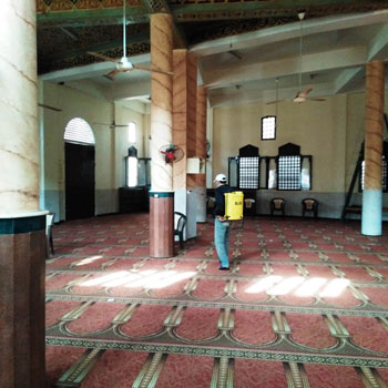 إجراءات صارمة للأوقاف فى متابعة التزام المساجد بالحماية من كورونا (3)