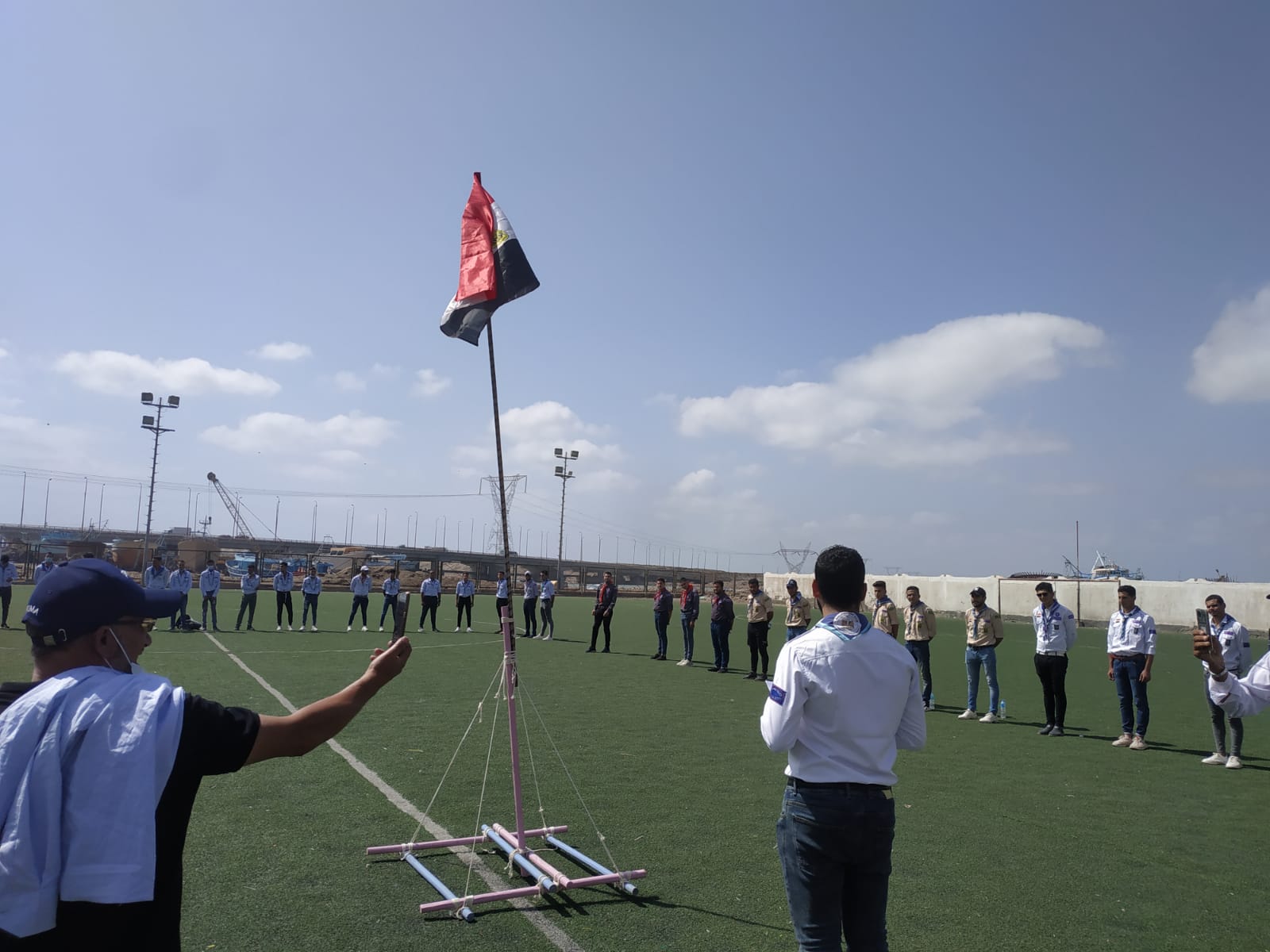 رياضة كفر الشيخ تحتفل باليوم المصرى للشباب  (5)