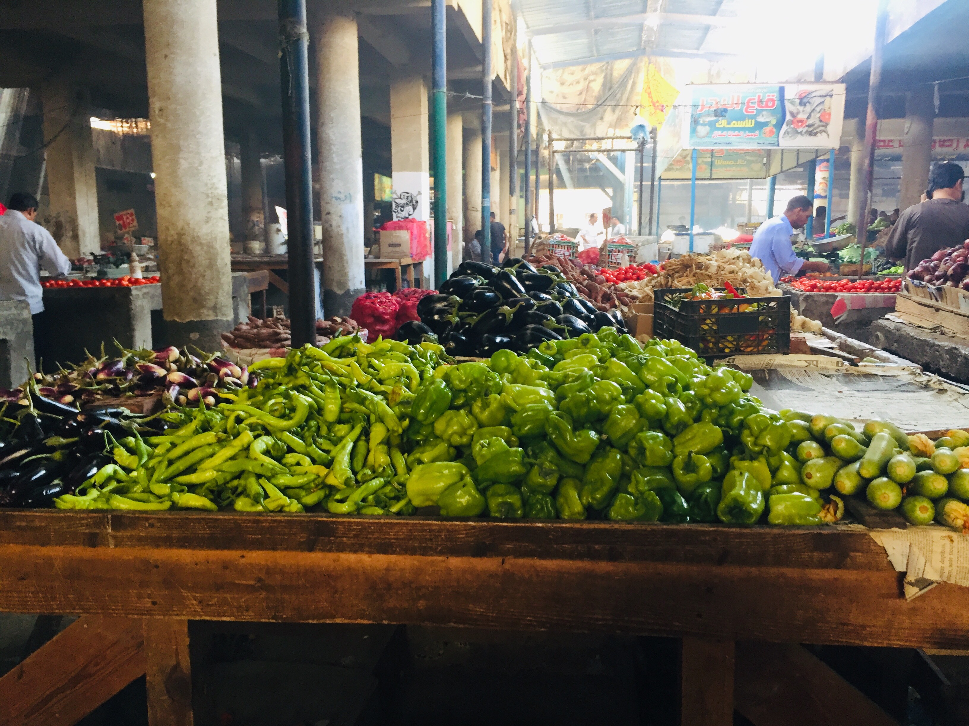 سوق الخضروات بالإسماعيلية (1)