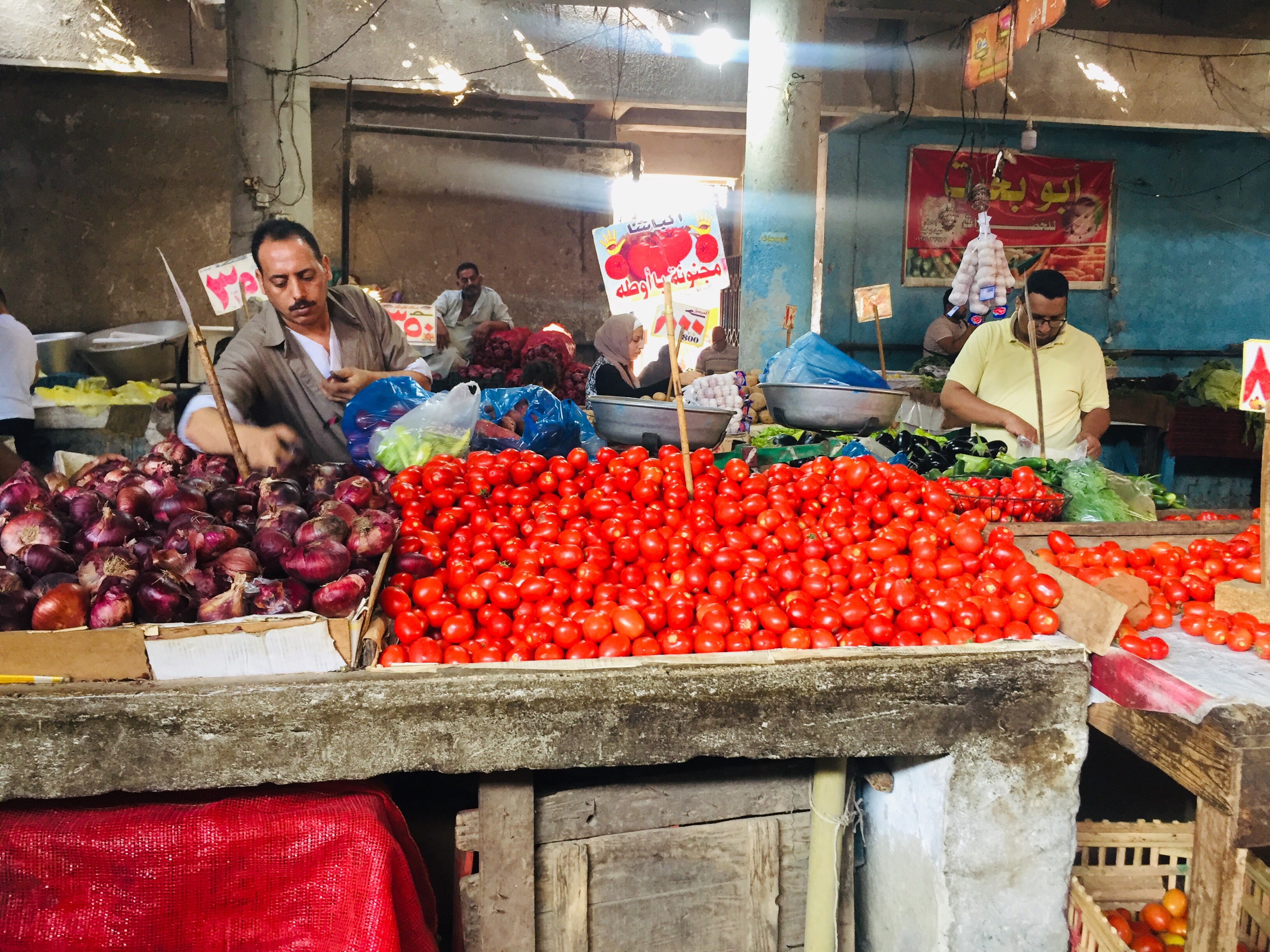 سوق الخضروات بالإسماعيلية (6)