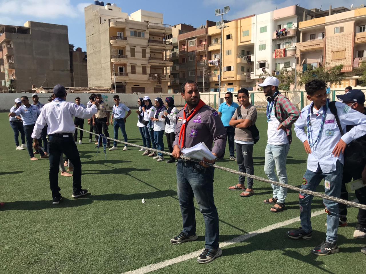 رياضة كفر الشيخ تحتفل باليوم المصرى للشباب  (7)