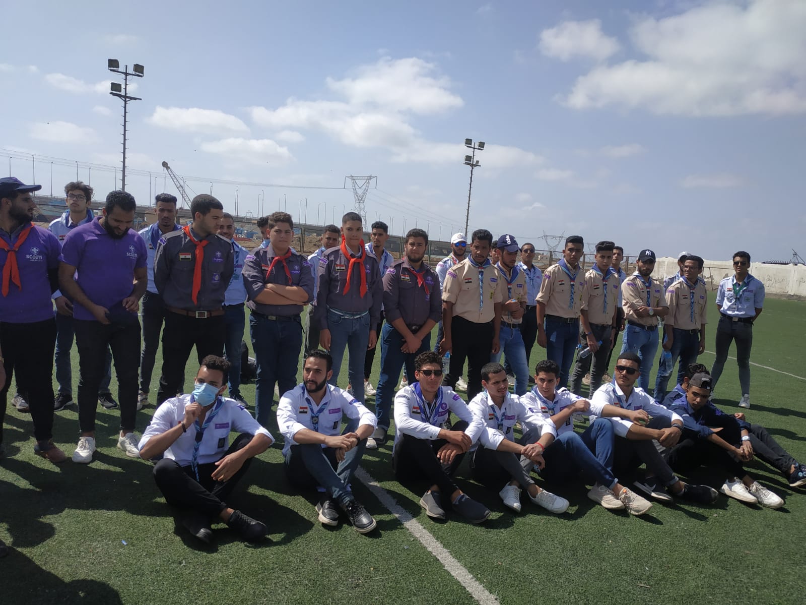 رياضة كفر الشيخ تحتفل باليوم المصرى للشباب  (1)