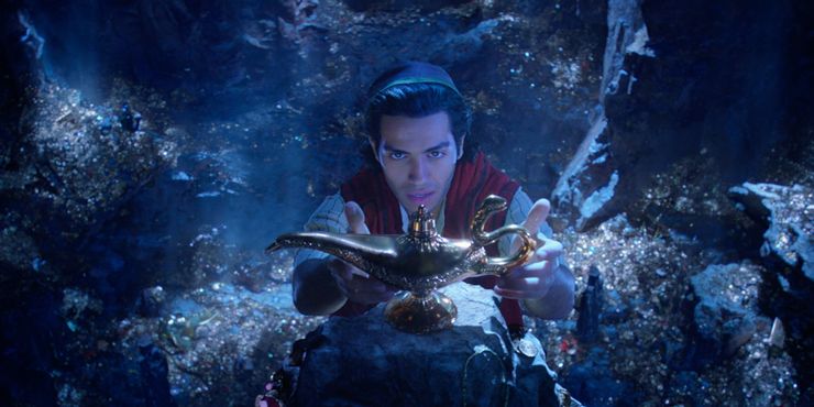 Mena-Massoud-as-Aladdin-taking-the-magic-lamp-in-Aladdin-teaser-trailer