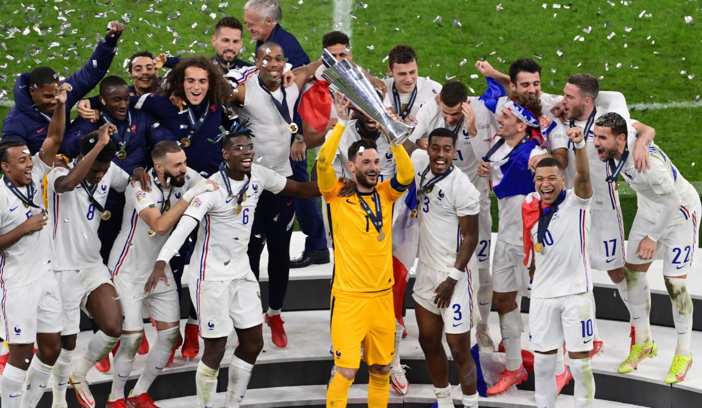 منتخب فرنسا بطل دوري الأمم الأوروبية 2021