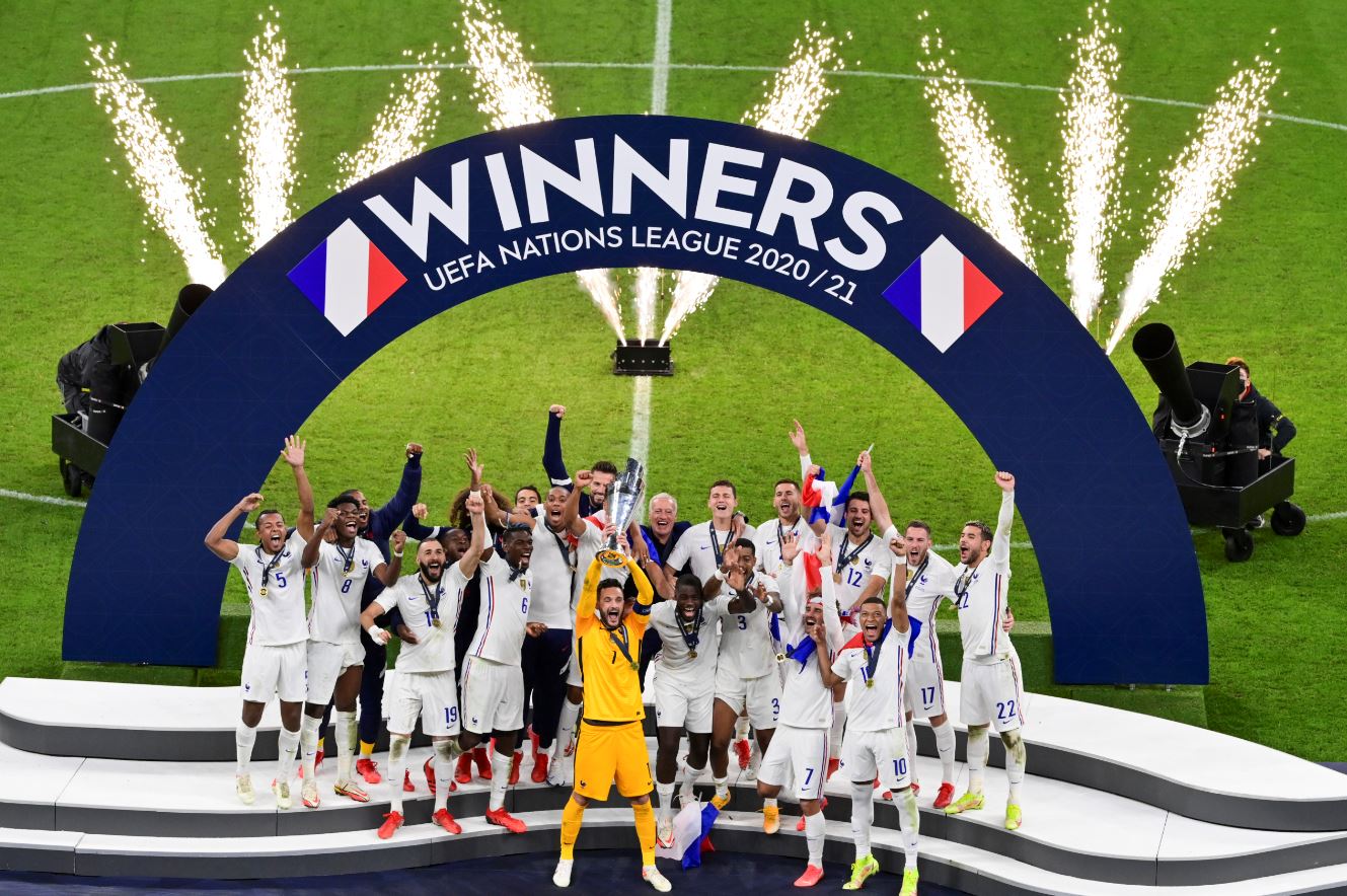 منتخب فرنسا بطل دوري الأمم الأوروبية