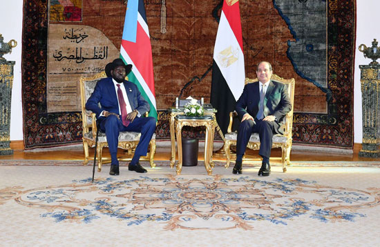 الرئيس-السيسى-يستقبل-نظيره-رئيس-جنوب-السودان--(7)