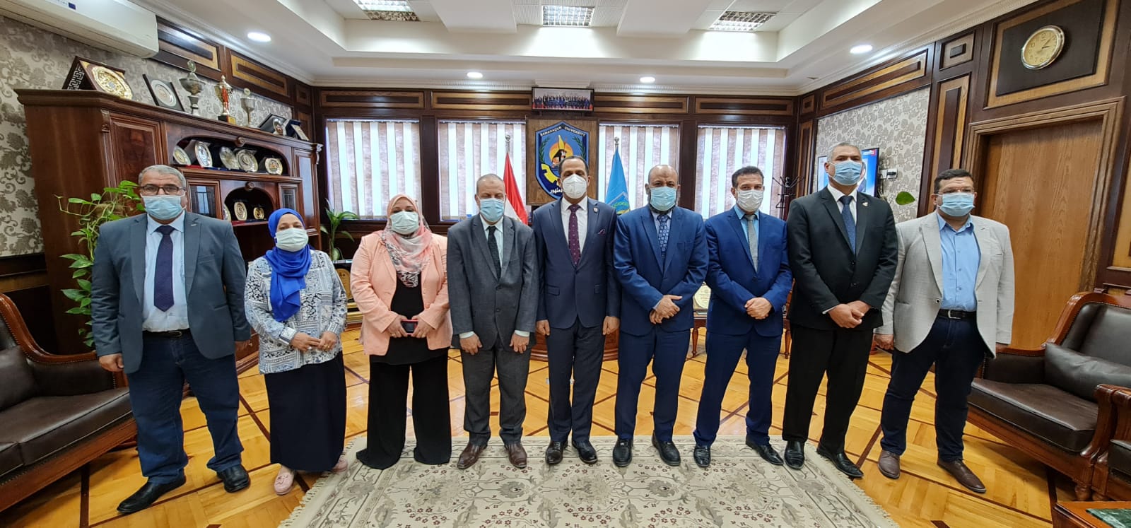 وفد وزاره التخطيط