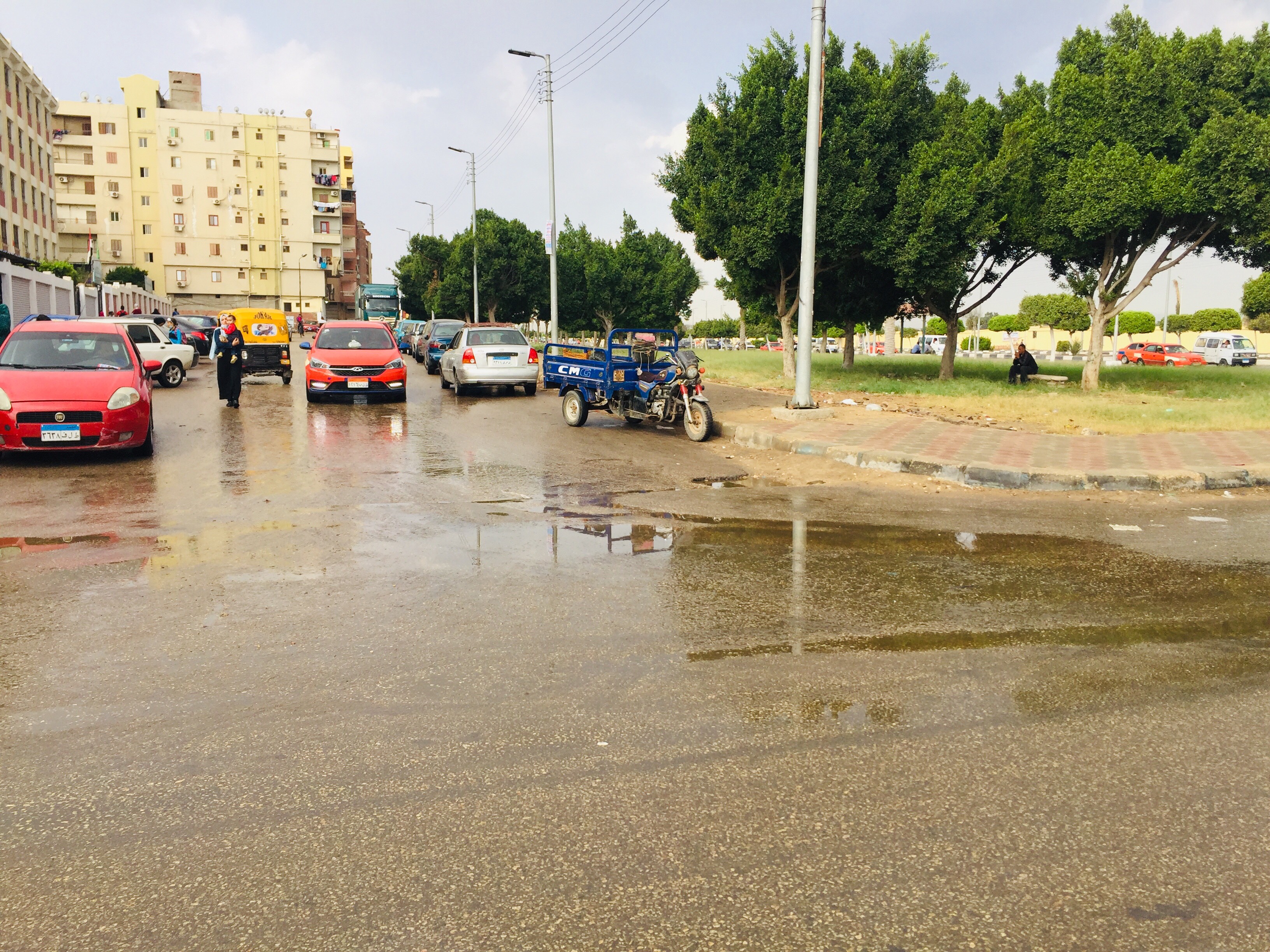 أمطار وبرق ورعد بمحافظة الاسماعيلية (7)