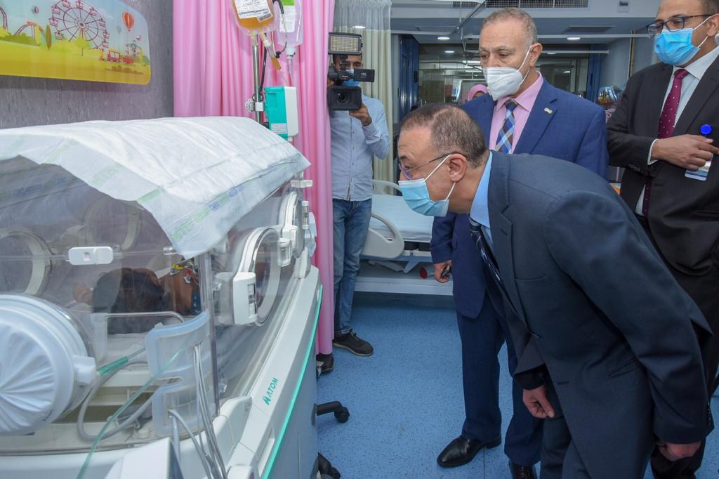 محافظ الإسكندرية يفتتح أول مستشفى متخصصة بالمجان (8)