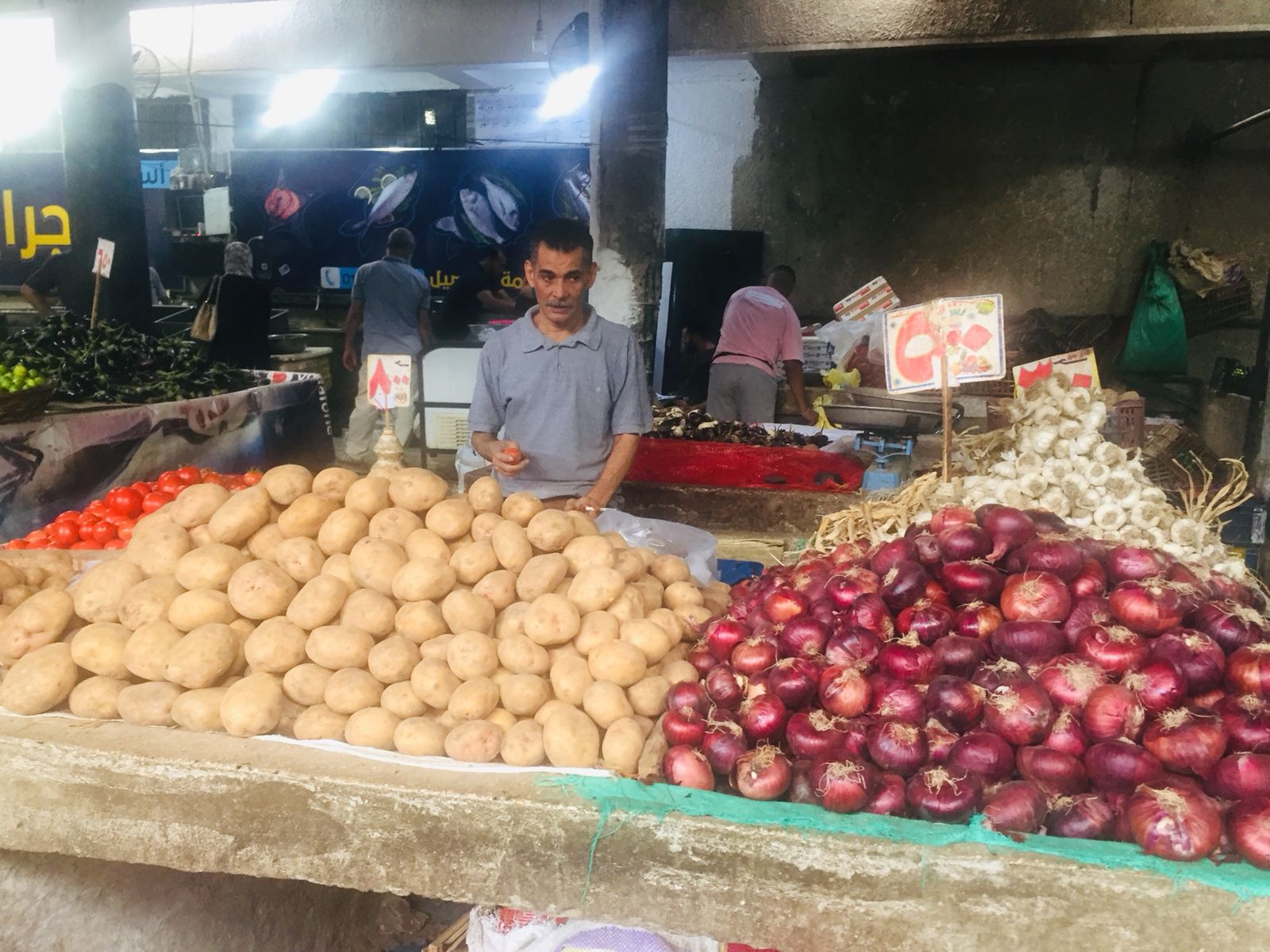 سوق الخضروات بالإسماعيلية (3)