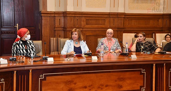 اجتماع لجنة العلاقات الخارجية بمجلس النواب برئاسة النائب كريم درويش بحضور دكتور ضياء رشوان (6)