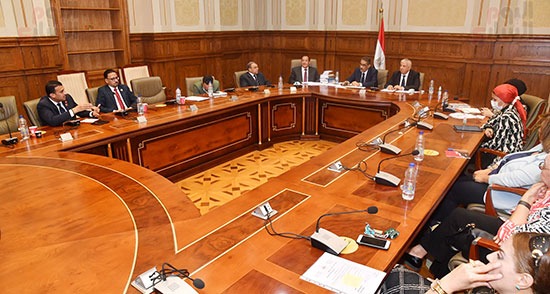 اجتماع لجنة العلاقات الخارجية بمجلس النواب برئاسة النائب كريم درويش بحضور دكتور ضياء رشوان (13)