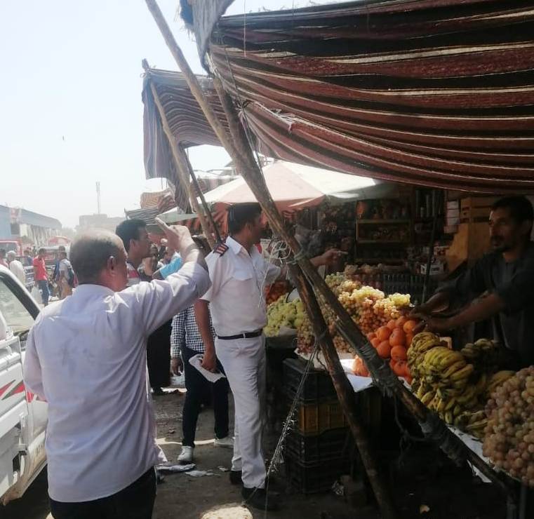 جانب من حملات الوحدة المحلية لمدينة أسوان (2)