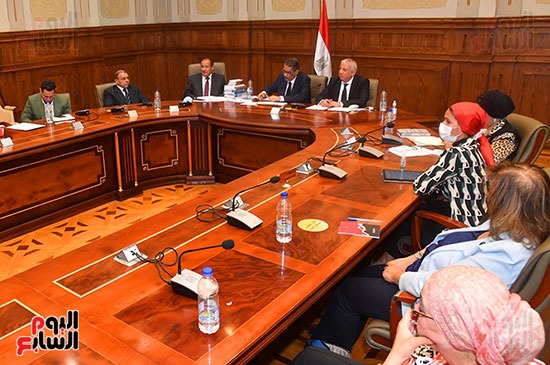 اجتماع لجنة العلاقات الخارجية بمجلس النواب برئاسة النائب كريم درويش بحضور دكتور ضياء رشوان (7)