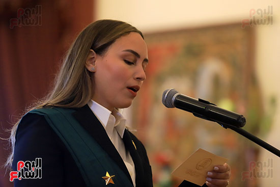 القاضيات أثناء حلف اليمين بمجلس الدولة (53)