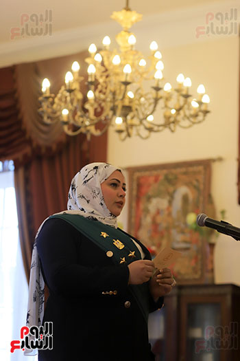 القاضيات أثناء حلف اليمين بمجلس الدولة (45)