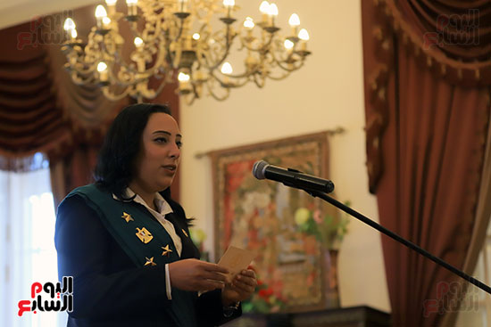 القاضيات أثناء حلف اليمين بمجلس الدولة (48)