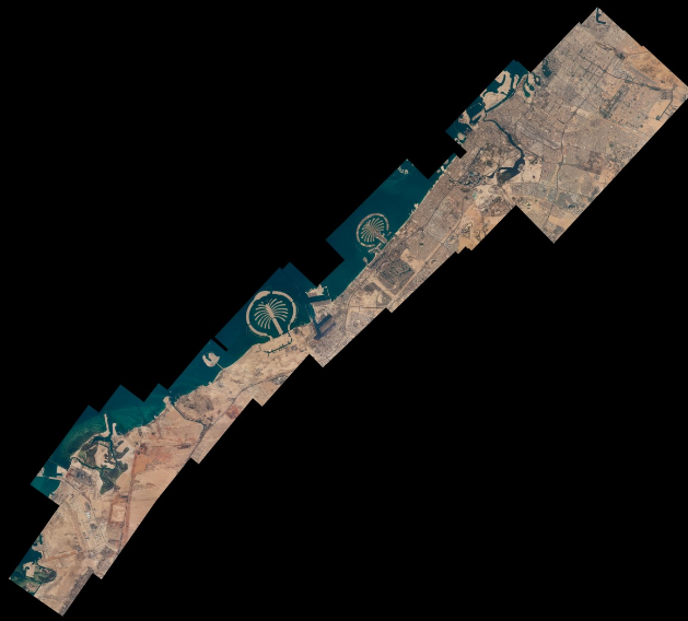 دبى من الأعلى