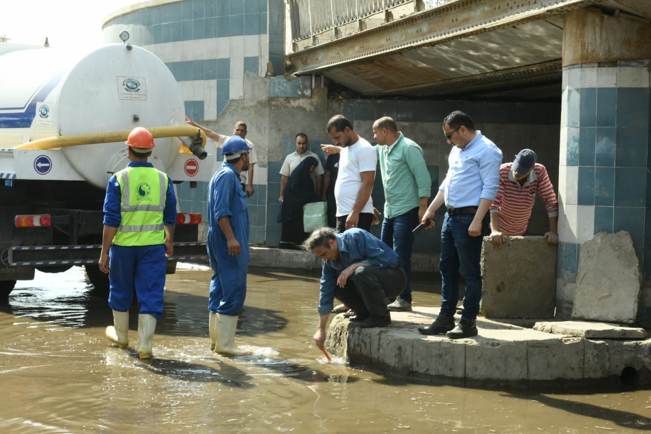 الاستعداد لموسم الامطار بالدقهلية