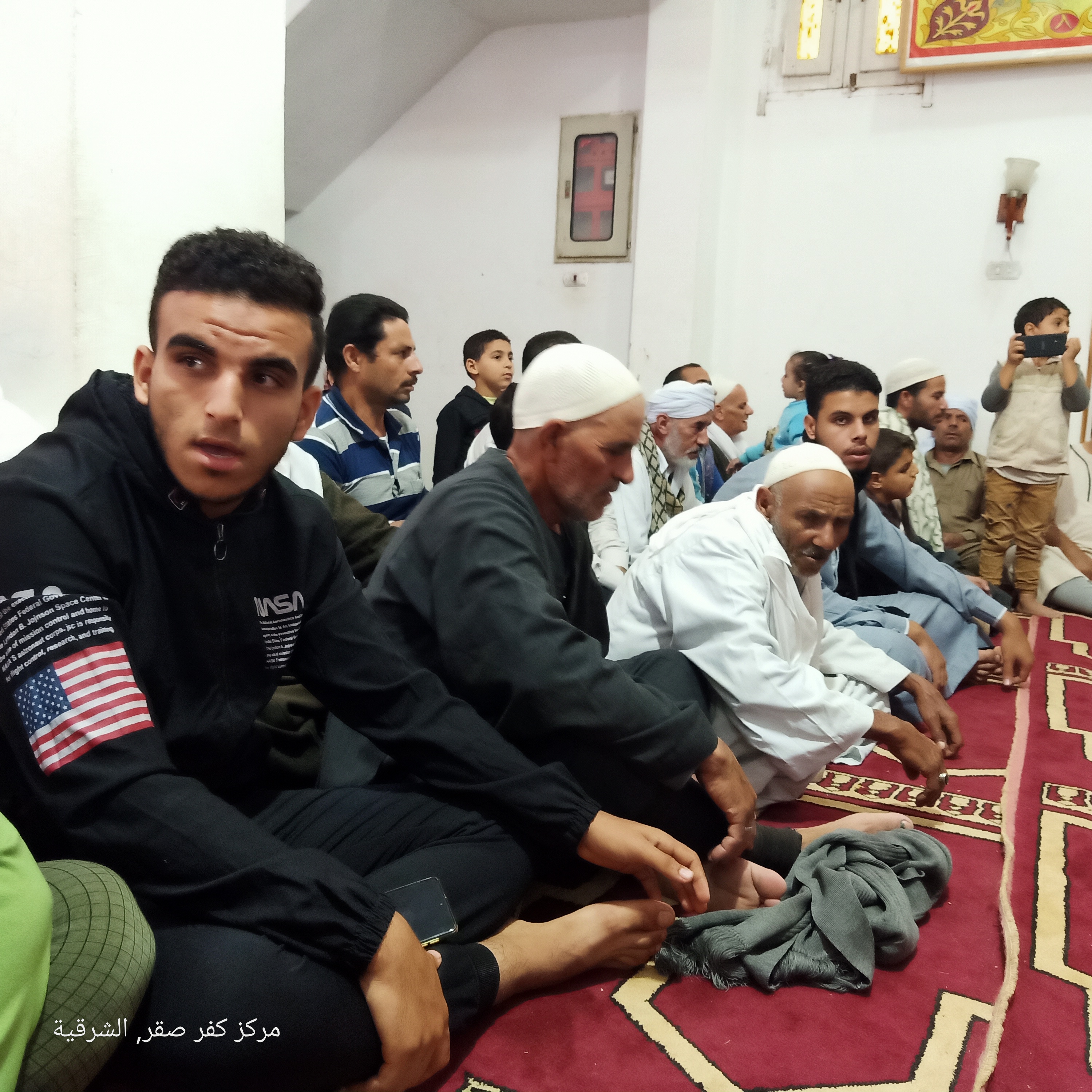 اثناء الاحتفال اثناء الاحتفال