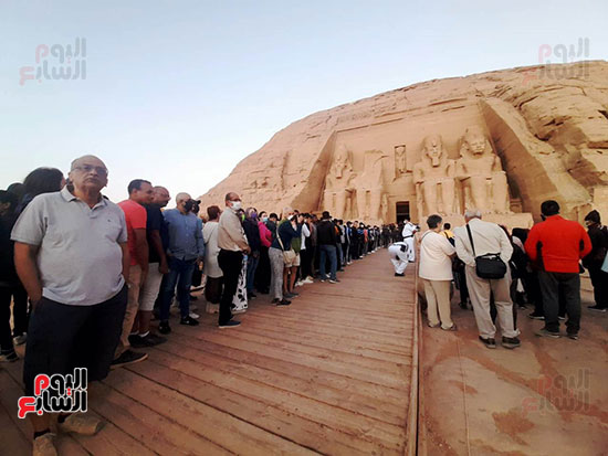 تعامد الشمس على وجه الملك رمسيس (5)