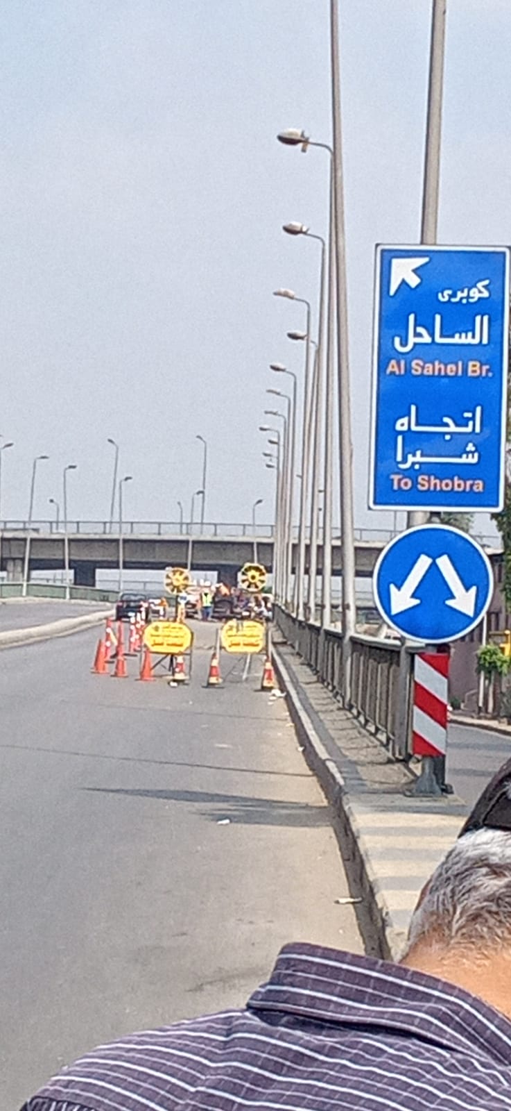 اعمال صيانة كوبرى الساحل ومحور صفط (7)