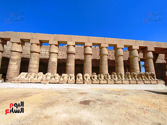 إنهاء-ترميمات-48-كبش-بأضخم-مشروع-قومى-بالكرنك إنهاء-ترميمات-48-كبش-بأضخم-مشروع-قومى-بالكرنك