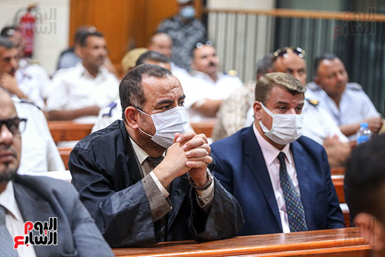 محاكمة 12 متهما بقضية خلية داعش العجوزة  (3)
