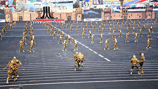 الرئيس السيسى يشهد حفل تخرج دفعة جديدة من طلبة الكليات العسكرية  (22)