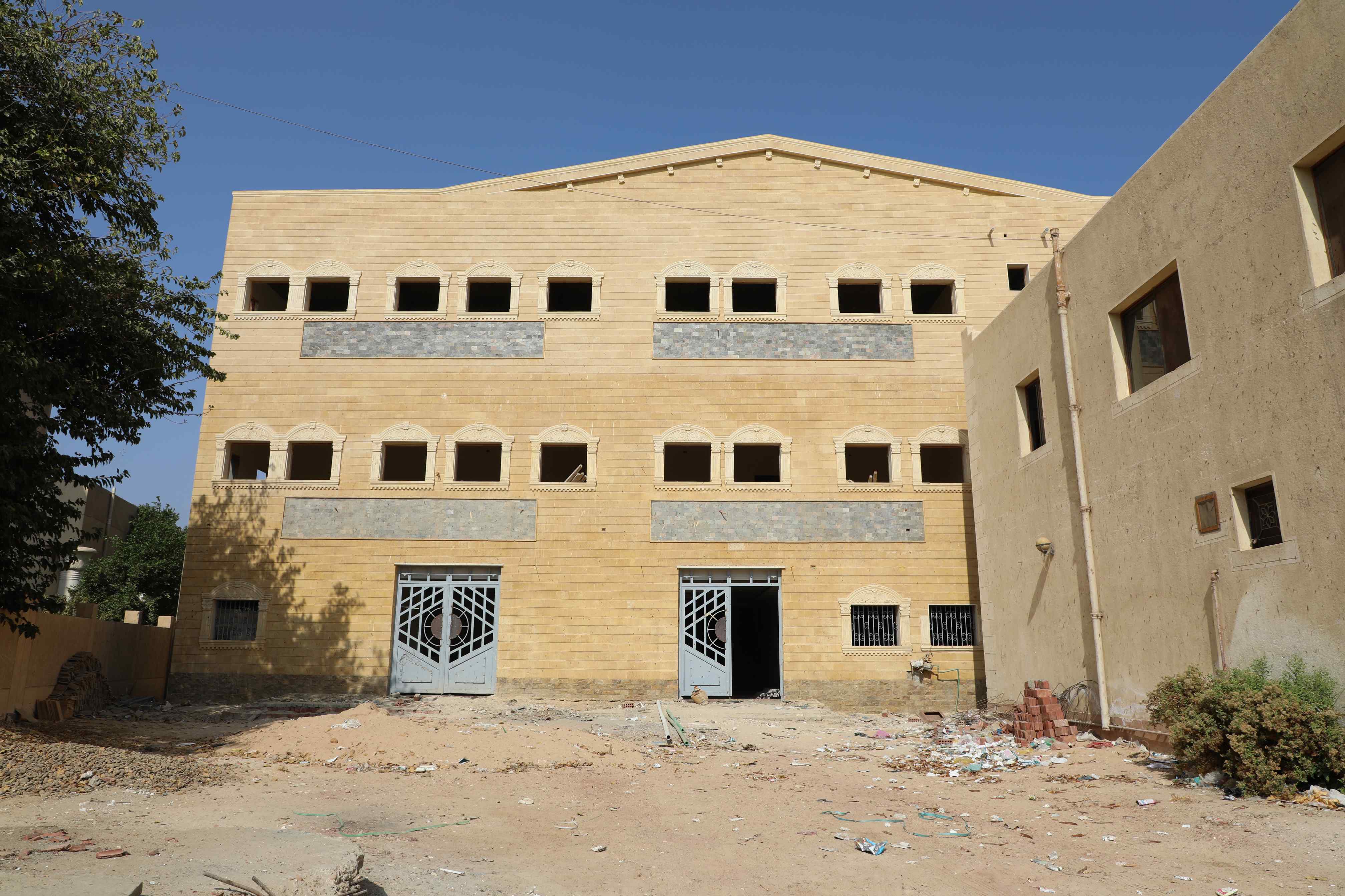 مبنى المجلس الشعبي المحلي بمنطقة أبو فليو