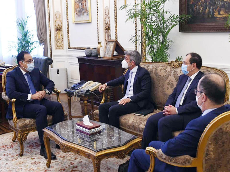 رئيس الوزراء الدكتور مصطفى مدبولى فى لقاء مع الدكتور وليد فياض