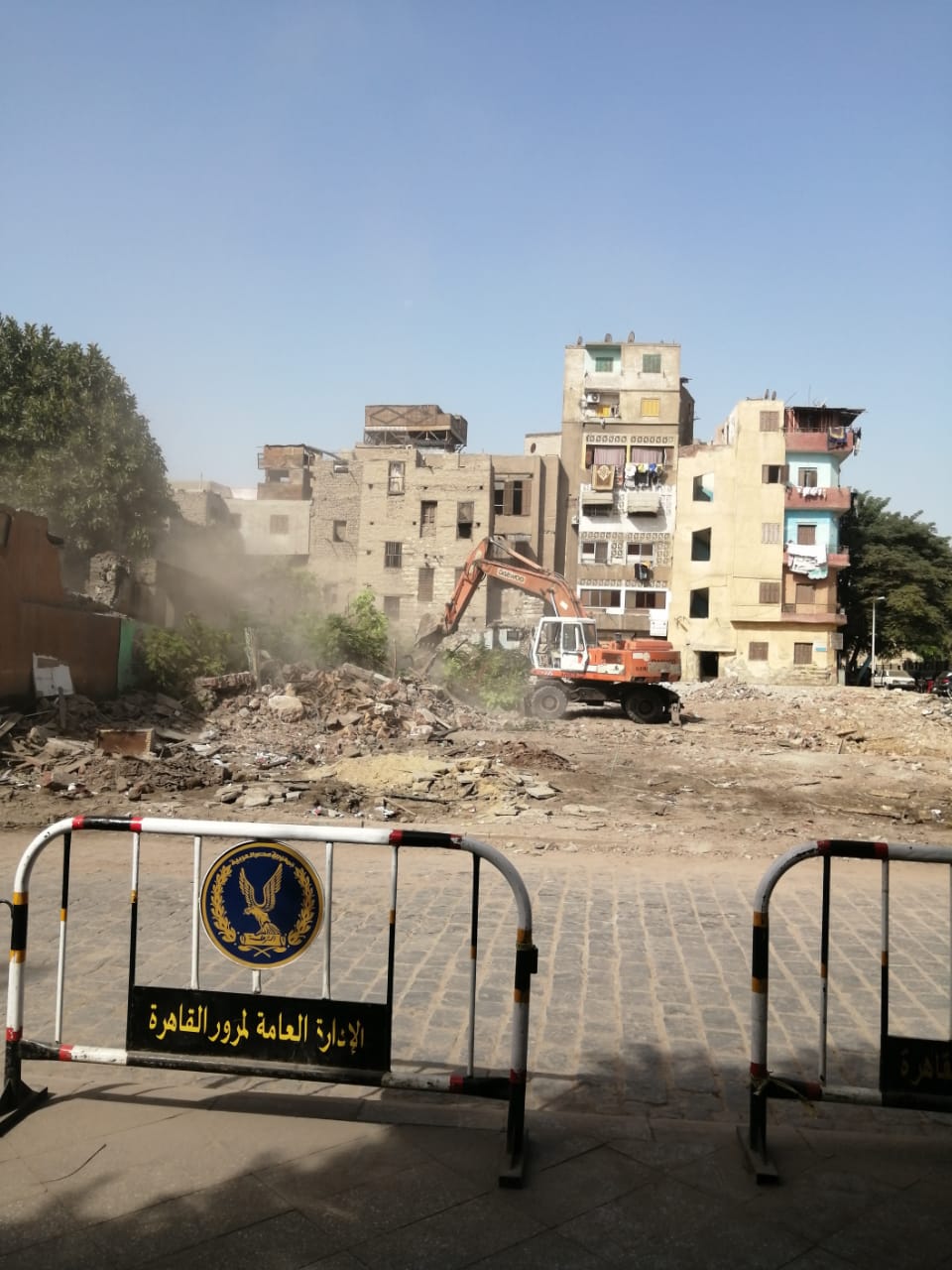 إخلاء الخرابات بمناطق القاهرة التاريخية (1)