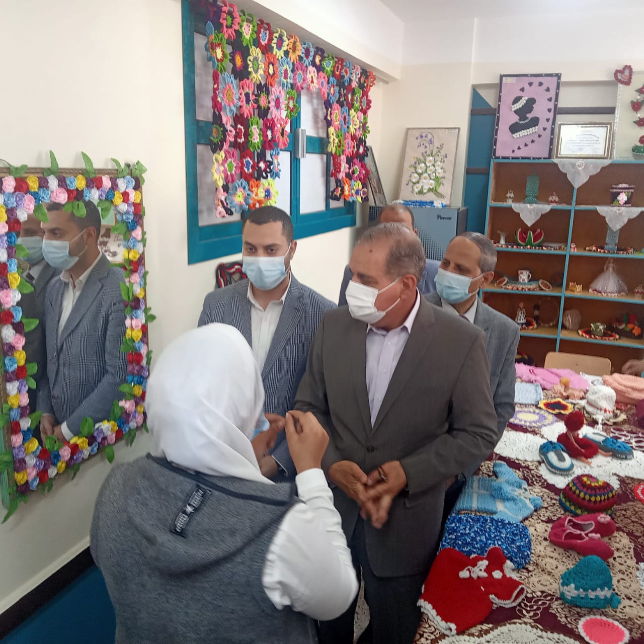 افتتاح مدرسة ابشان الإعدادية