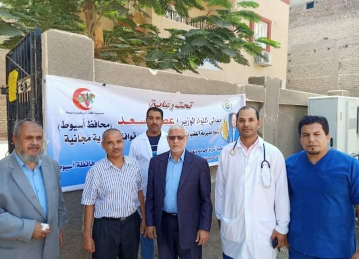 جانب من القافلة البيطرية بدير الجنادلة