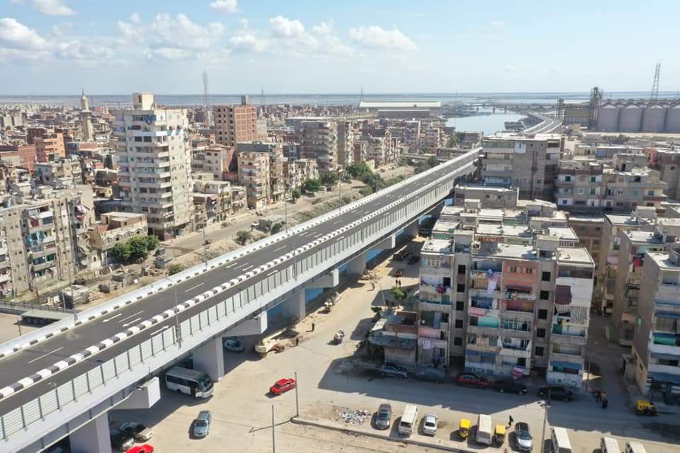 .محور 54 لميناء الإسكندرية لتسهيل حركة الشاحنات ونقليل التكدس المرورى (6)