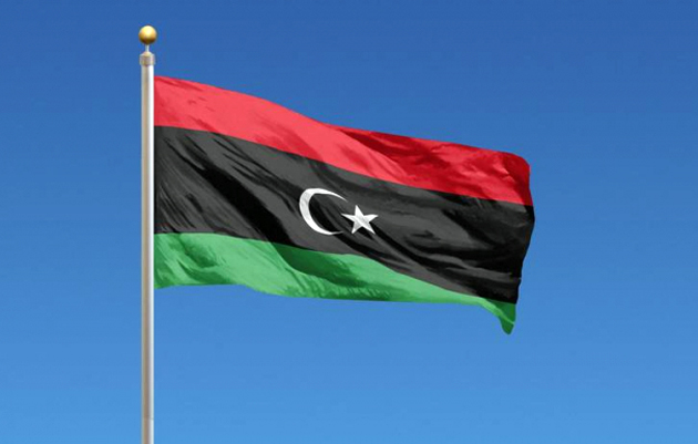 العلم الليبى