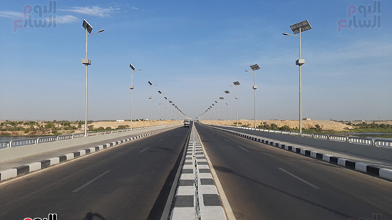 محور كلابشة فوق النيل بأسوان  (1)
