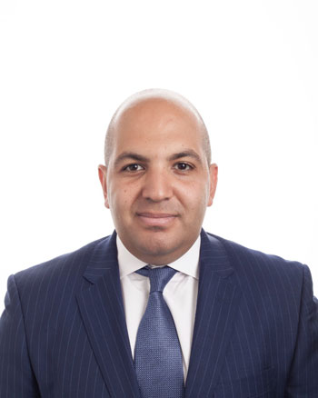 محمد فهمي الرئيس التنفيذي المشارك لقطاع-الترويج وتغطية الاكتتاب بالمجموعة المالية هيرميس