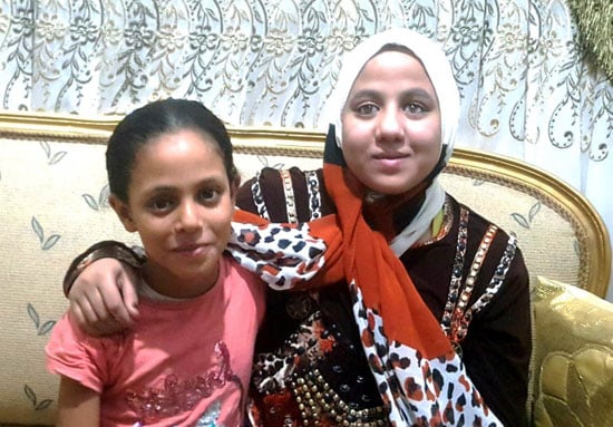 لقاء مع شهد وسما.. طفلتان مصابتان بسرطان العين (5)
