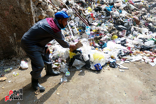 رفع الاشغالات والقمامة في منطقة السيدة زينب  (10)