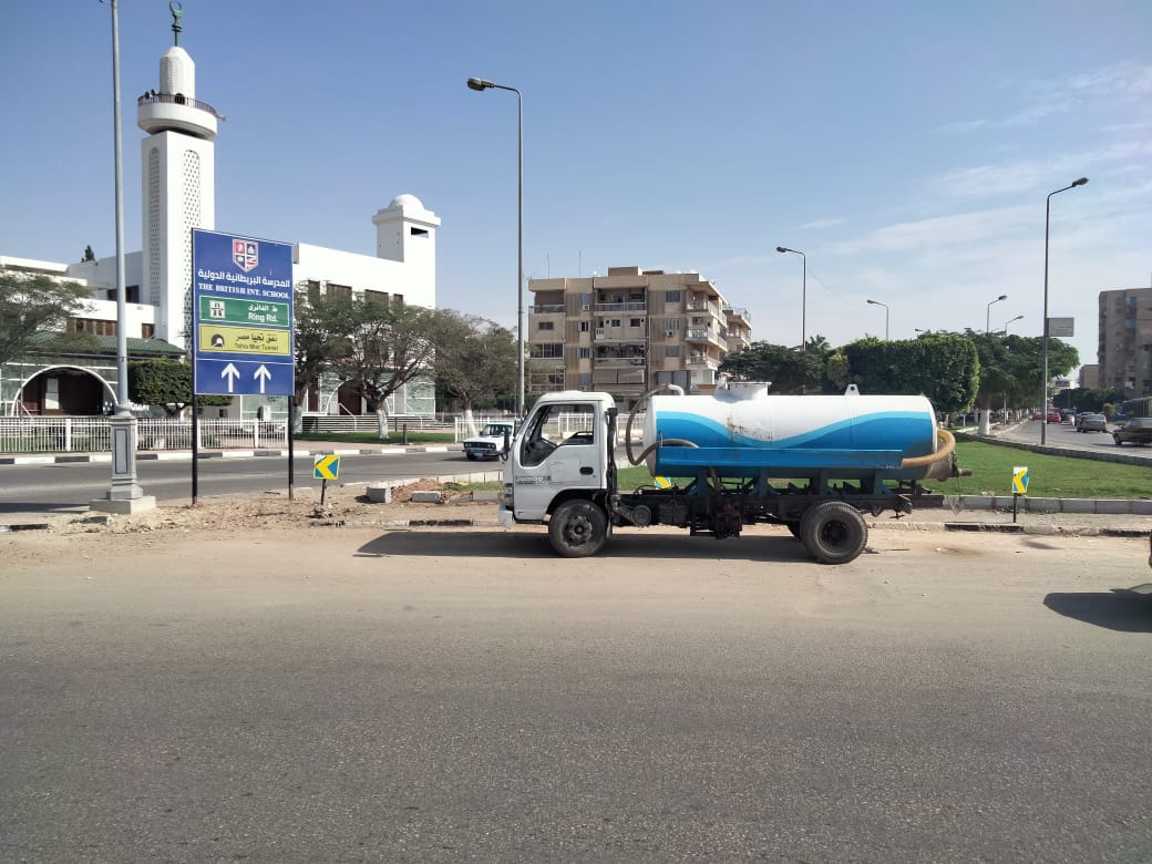 مياه شفط المياه بالشوارع (5)