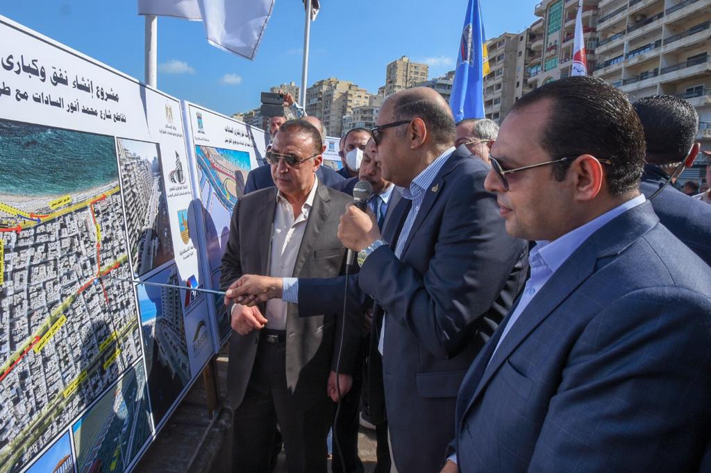 محافظ الإسكندرية يكشف تفاصيل مشروع إنشاء نفق وكباري